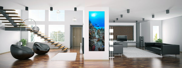 "Coral Anchors 3" 14X36 Limited Edition Satin