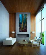"Forest's Edge" 38X90 Exhibition Print Gloss
