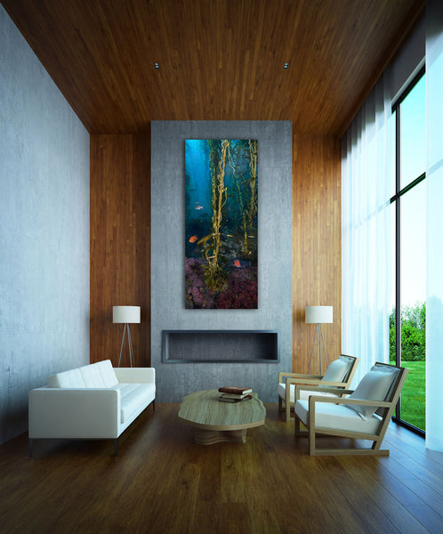 "Forest's Edge" 24X48 Canvas