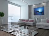 “Silhouette In Blue”