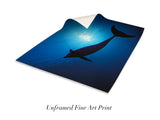 “Silhouette In Blue”