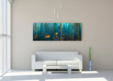 "Kelp Forest Damsels"  18x48 Exhibition Print Gloss