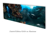 "The Grotto" 26X70      Exhibition Print Satin